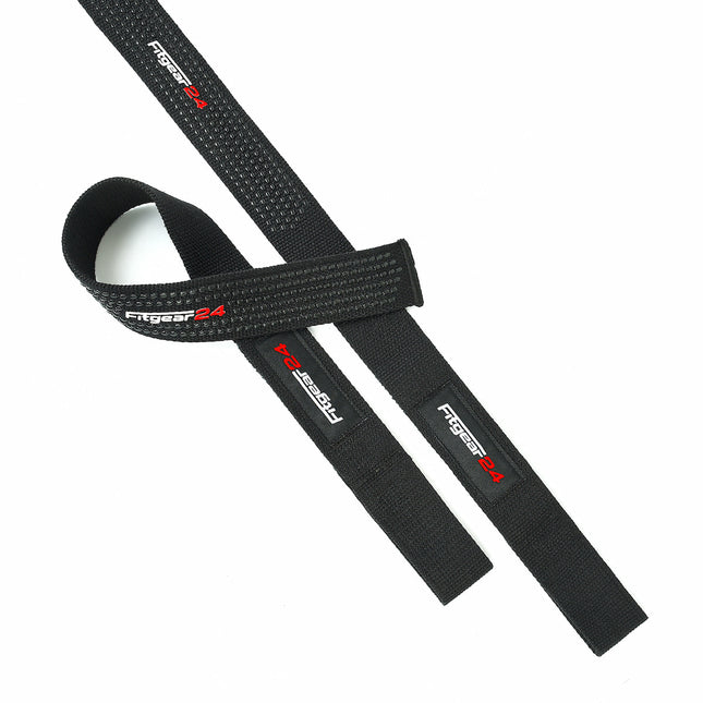 FG24 Lifting Straps Stealth Black