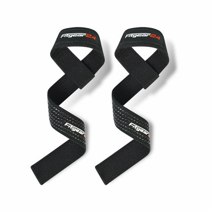 FG24 Lifting Straps Stealth Black