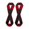 SBD Figure 8 Lifting Straps Schwarz Rot