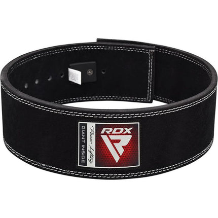 RDX 4L Leder Powerlifting Belt Black 10mm