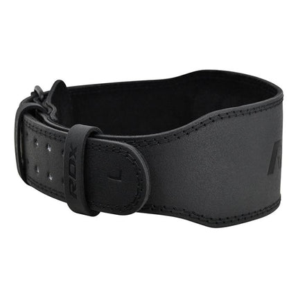 RDX Gewichthebergürtel Leder 4 Inch Black
