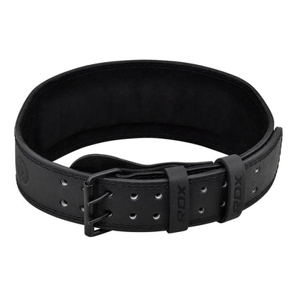RDX Gewichthebergürtel Leder 4 Inch Black
