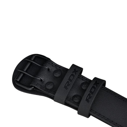 RDX Gewichthebergürtel Leder 4 Inch Black