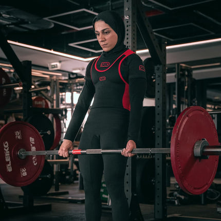 SBD Full Length Powerlifting Singlet Frauen Ganzkoerper